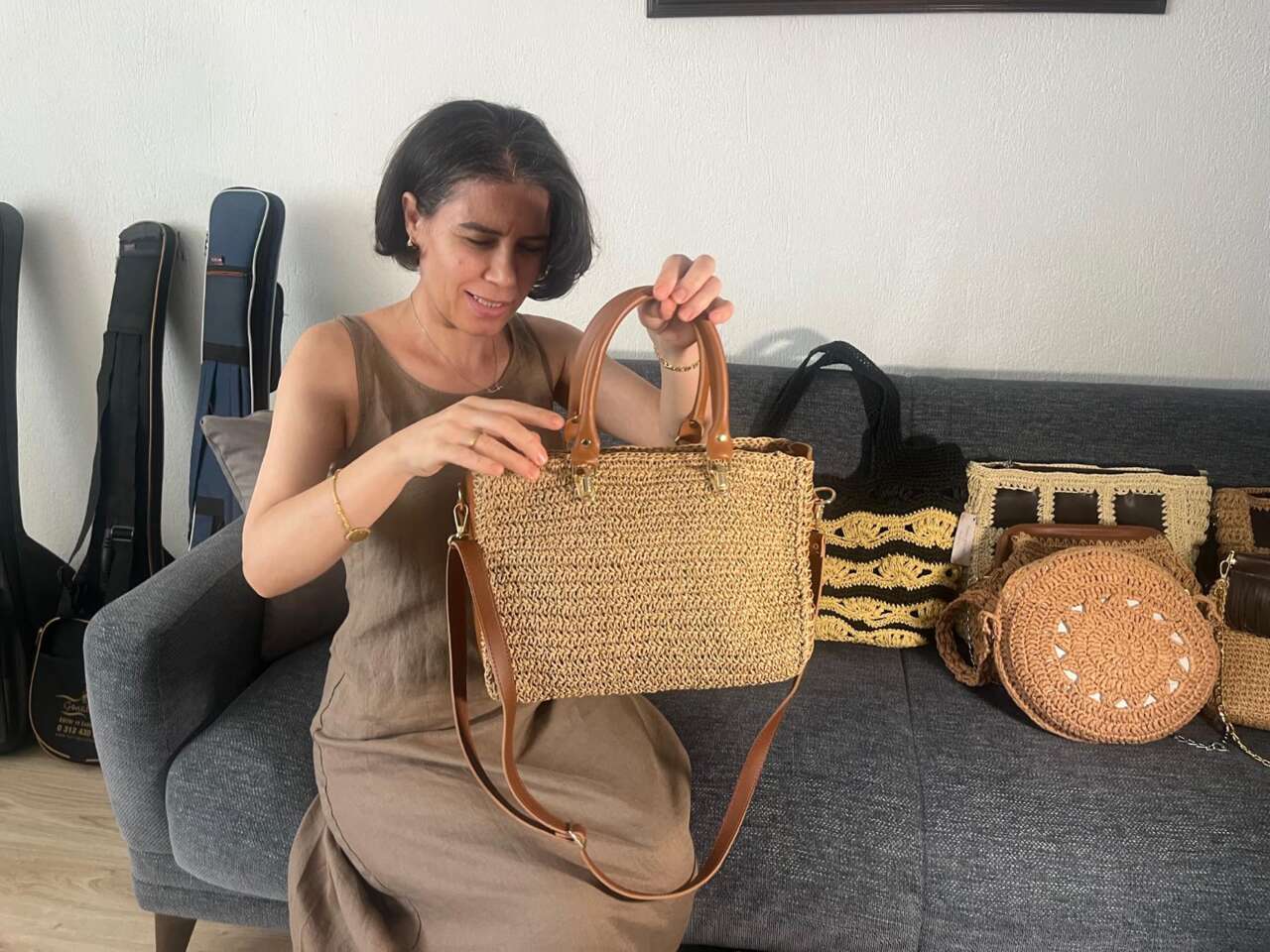 33 yaşında dünyası karardı, elleriyle hayatını renklendirdi 1